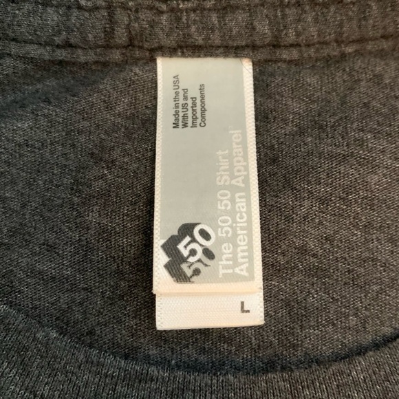 American Apparel Minnesota Fishing t-shirt - Sz L - Picture 3 of 3